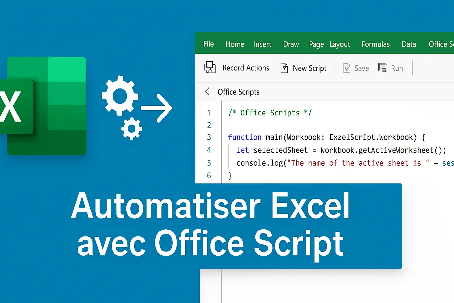 Automatiser Excel avec Office Script : Guide 2025 pour TPE et PME automatisation d'excel avec office script