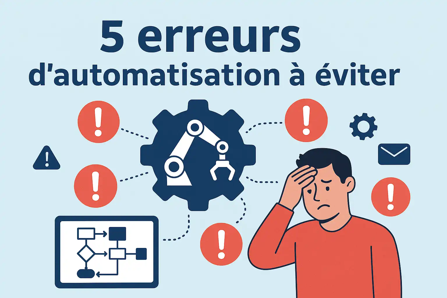 5 erreurs automatisation excel