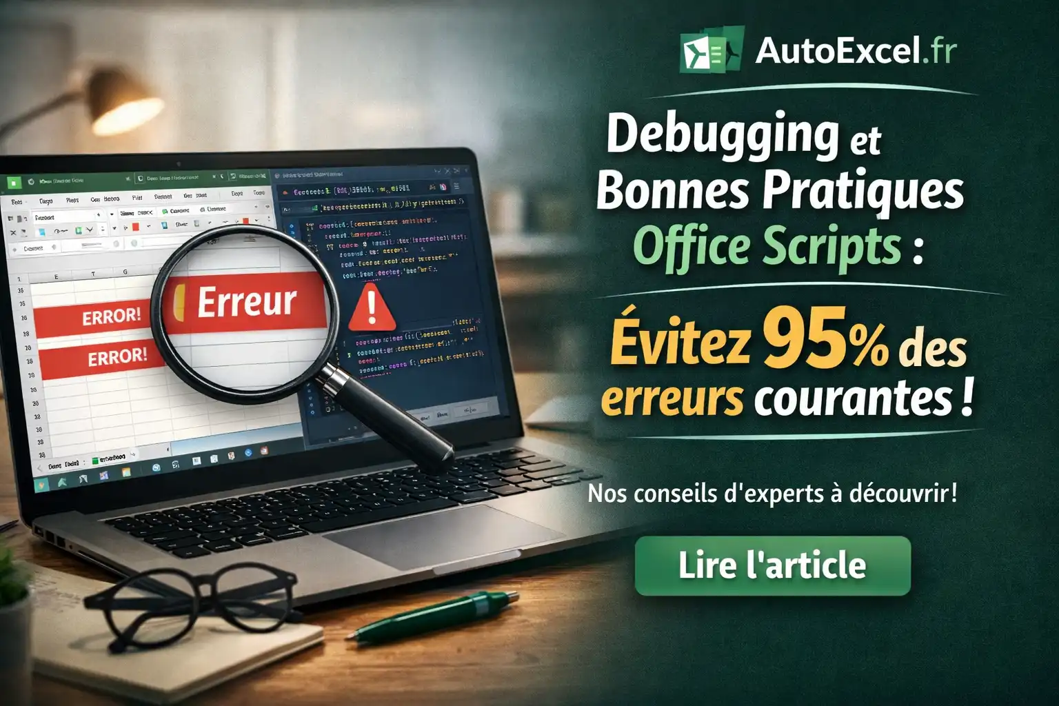 debugging bonnes pratiques office script