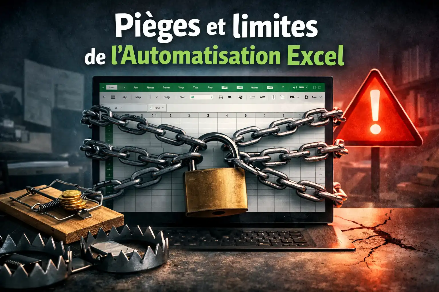 pieges limites automatisation excel