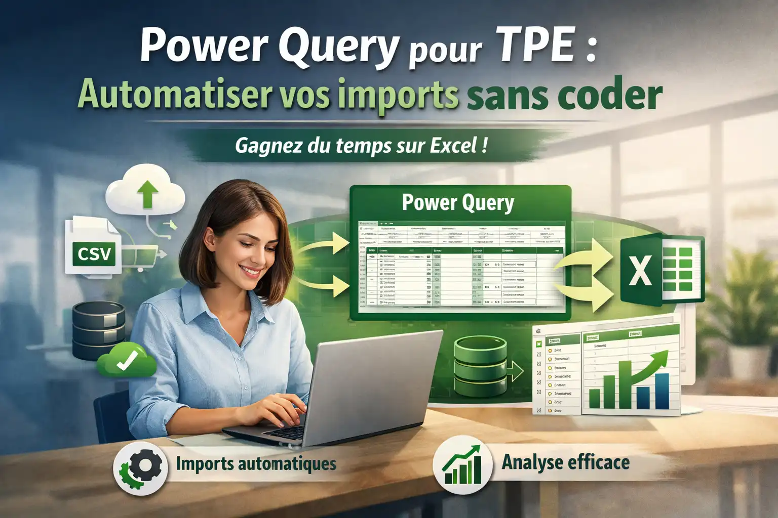 power query excel pour automatiser ses imports sans coder