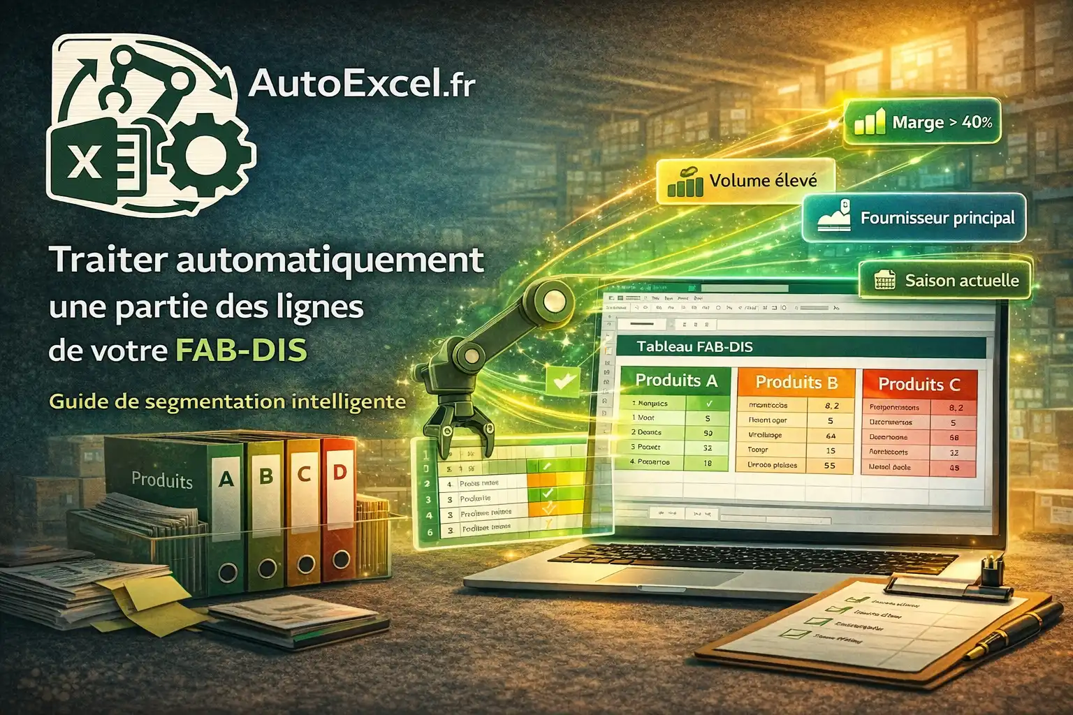 traiter automatiquement partie fabdis office script